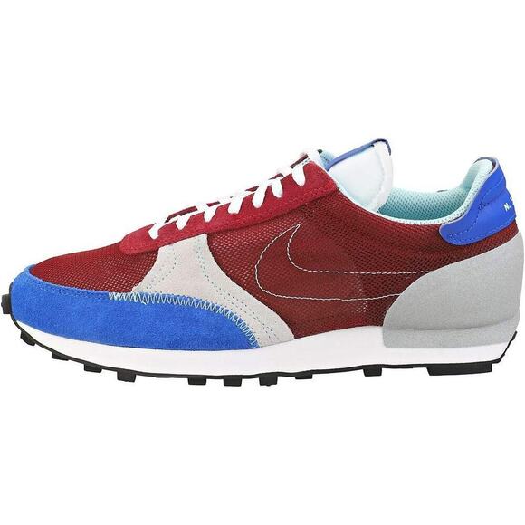 Nike Men's Red Blue Dbreak-Type Suede Mesh Lace Up Casual Sneaker Shoes Size 14 - Picture 2 of 13
